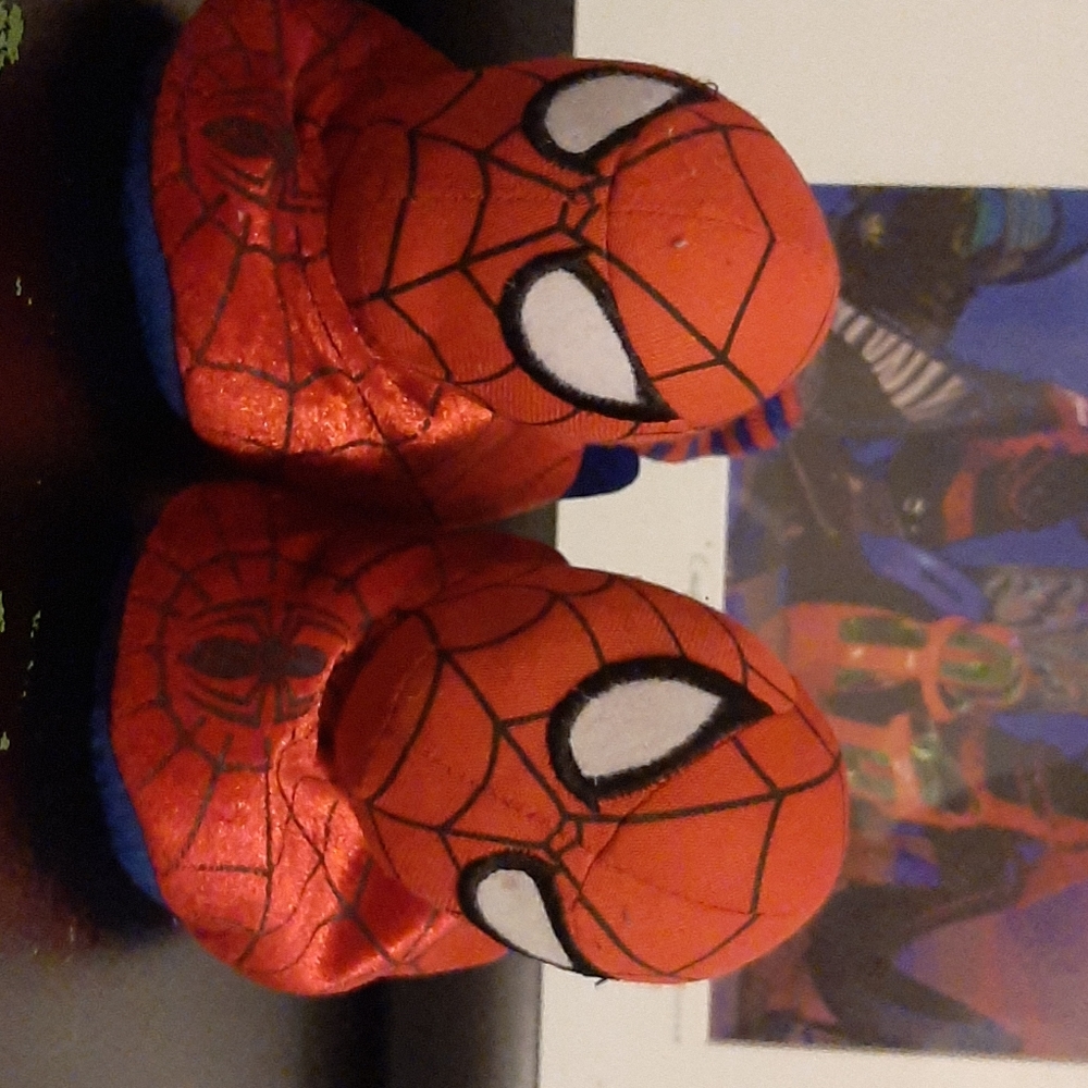 Spiderman slippers!